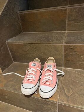 Converse Pink Low Top Sneakers